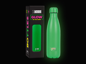 Botella acero inoxidable termica 500ml glow verde