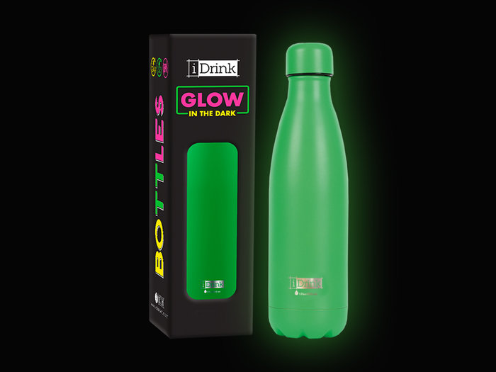 Botella termica 500 ml glow verde