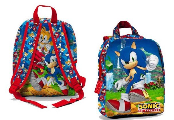 Mochila fast pequeÑa sonic - Librería Atenas