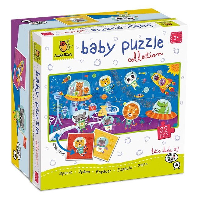 Juego dudu baby puzzle 32 piezas- espacio