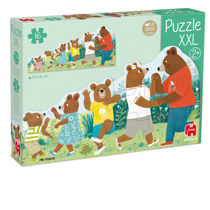 Puzzle xxl familia de osos