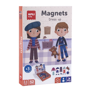 Juego magnetico dress up educativo 40 piezas