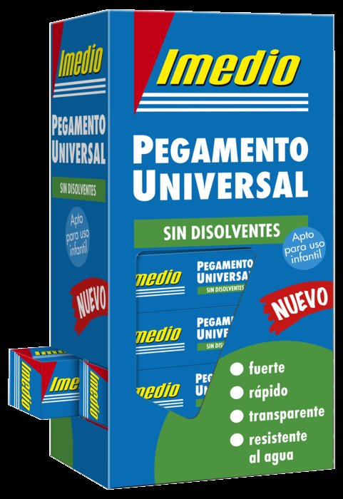 Pegamento imedio universal 35 ml sin disolventes - Librería Papelería Gaudi