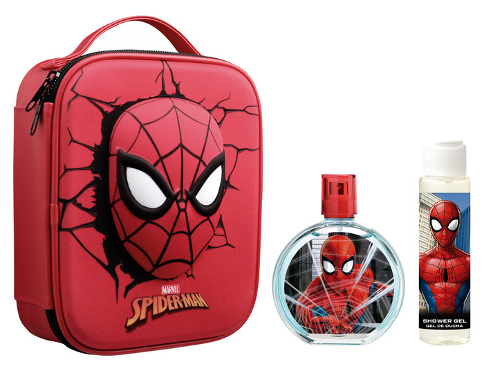 Mochila colonia 100ml + gel 75ml spiderman - El Aprendiz