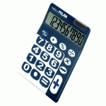Calculadora milan blister 10 digitos teclas grandes azul
