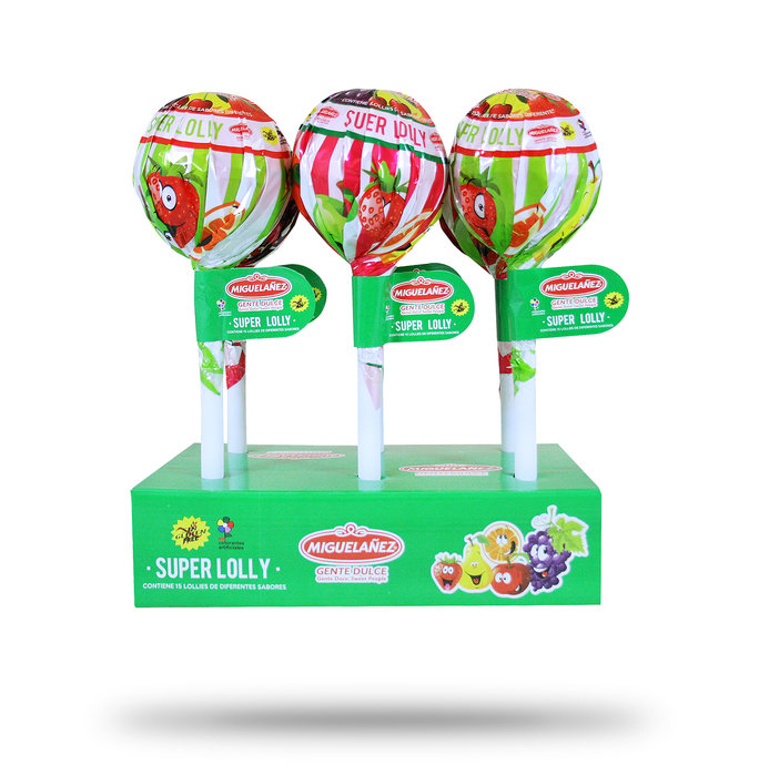 Expositor super lollies xxl lolly surtidos