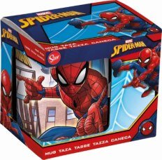 Taza grande 325ml spiderman great power - Librería El Laberinto