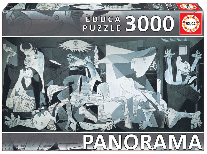 Puzzle educa 3000 piezas guernica, pablo picasso panorama