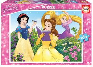 Puzzle 100 piezas princesas disney