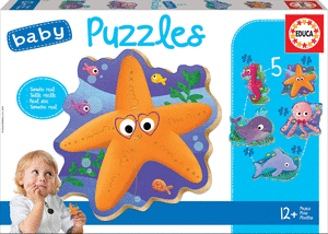 Baby puzzles animales del mar