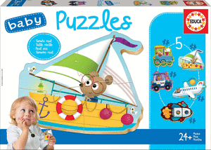 Baby puzzles vehiculos 2