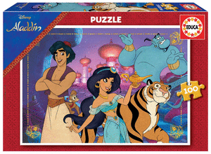 Puzzle 100 piezas aladdin