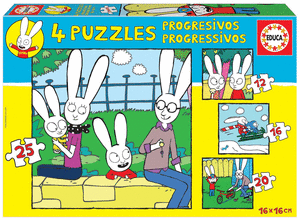 Puzzle educa progresivo simon 12-16-20-25