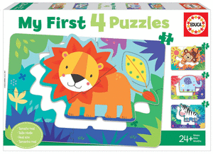 Puzzle educa progresivo animales de la selva my first puzzle