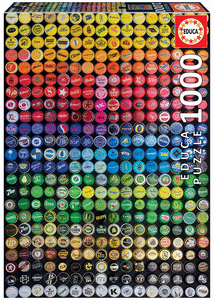 Puzzle educa 1000 piezas collage de chapas