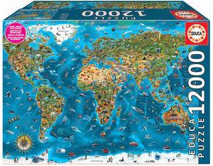 Puzzle educa 12000 piezas maravillas del mundo