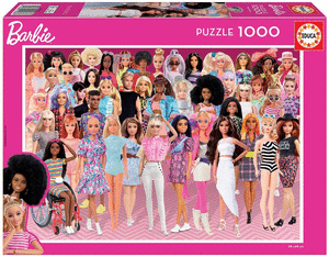 Puzzle educa 1000 piezas barbie