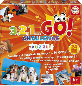 Juego educa 3 2 1 go challenge puzzle