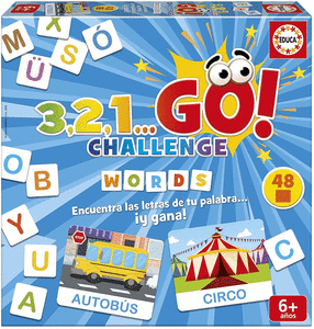 Juego educa 3 2 1 go challenge words
