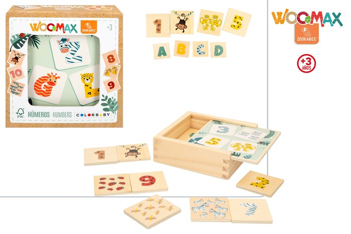 Juego educativo letras numeros woomax zookabee Jaime