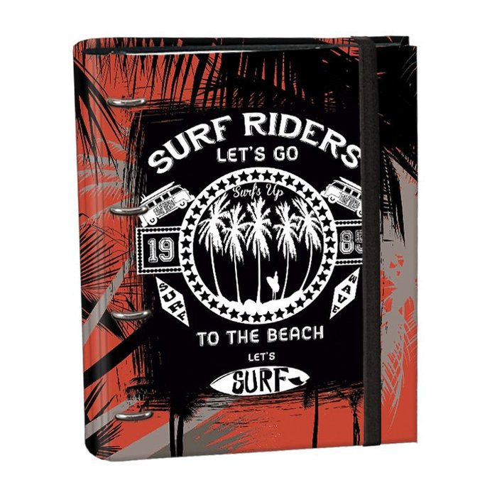 Carpeta ringbook a4 senfort surf riders  to the beach