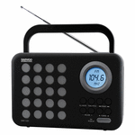 Radio daewoo digital drp-120g negro gris