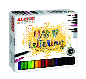 Set rotuladores alpino color experience lettering