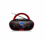 Radio daewoo dbu-62r cd karaoke negro/rojo