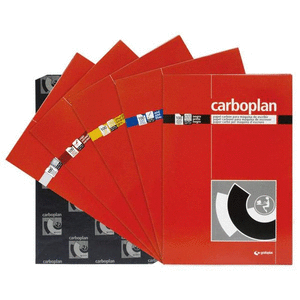 Papel carbon folio rojo 100h