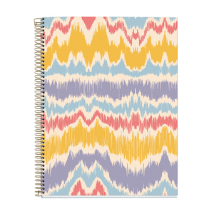 Cuaderno anillas a4 waves 120h 4 colores cuadros