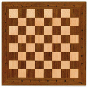 Tablero ajedrez madera 33 x 33 cm