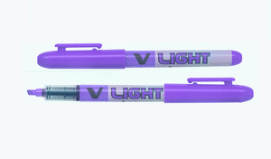 Marcador pilot fluorescente v-ll tinta liquida violeta 1 ud