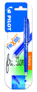 Boligrafo pilot frixion point 05 azul blister 1 ud