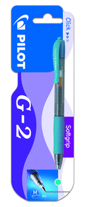 Boligrafo pilot g-2 tinta de gel retractil azul claro