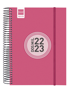 Agenda escolar 2022-2023 espir color e10 dp rosa