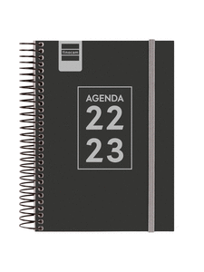 Agenda escolar secundaria 2022-2023 8º dp negro