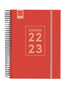 Agenda escolar secundaria 2022-2023 4º dp rojo