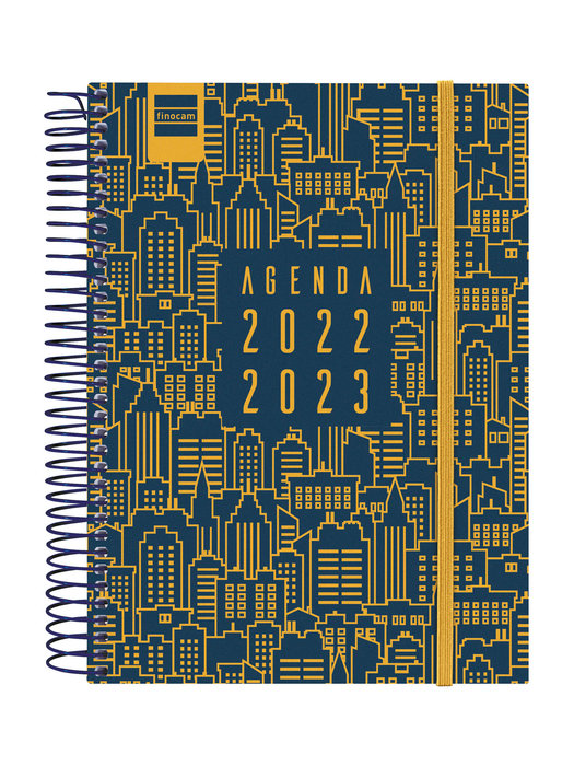 Agenda escolar secundaria 2022-2023 4º dp city blau