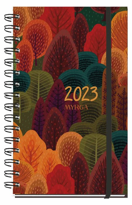 Agenda anual 2023 sv liebana colors otoÑo