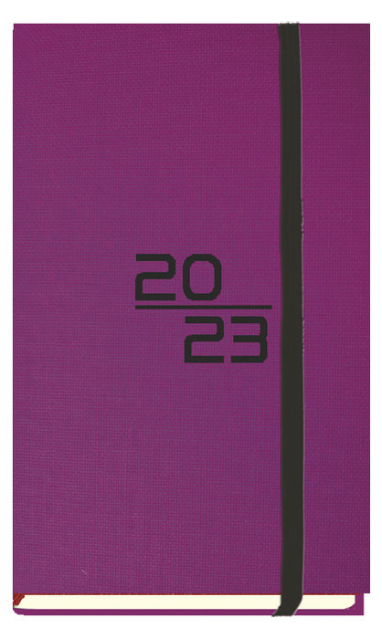 Agenda anual 2023 sv liebana nature tela violeta