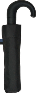 Paraguas mini caballero negro automatico con funda