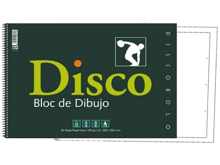 Block dibujo Disco sin recuadro
