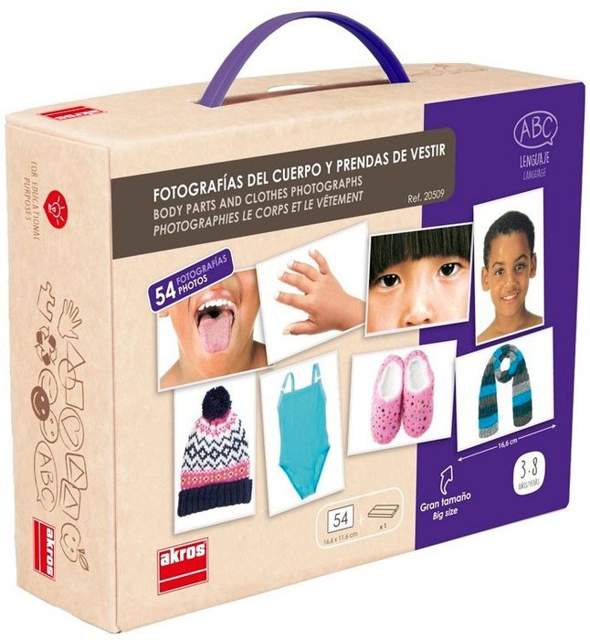 Juego fotografias del cuerpo y prendas de vestir - Librería Q Pro Quo