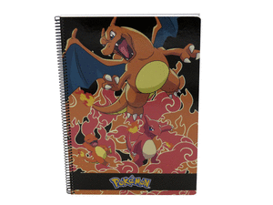 Cuaderno folio 80 hojas pokemon - charmander