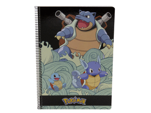 Cuaderno folio 80 hojas pokemon - squirtle