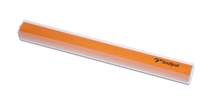 Rollo terciopelo nylon adhesivo 0,45x1m naranja