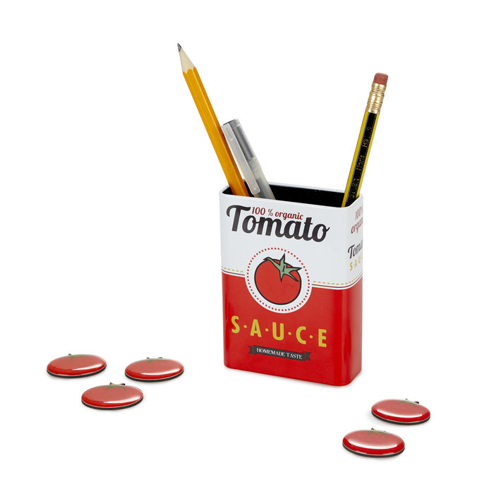 Portalapices magnetico tomato sauce + 5 imanes