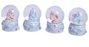 Bola cristal mini unicornios modelos surtidos