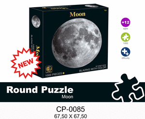 Puzzle redondo moon luna 1000 piezas