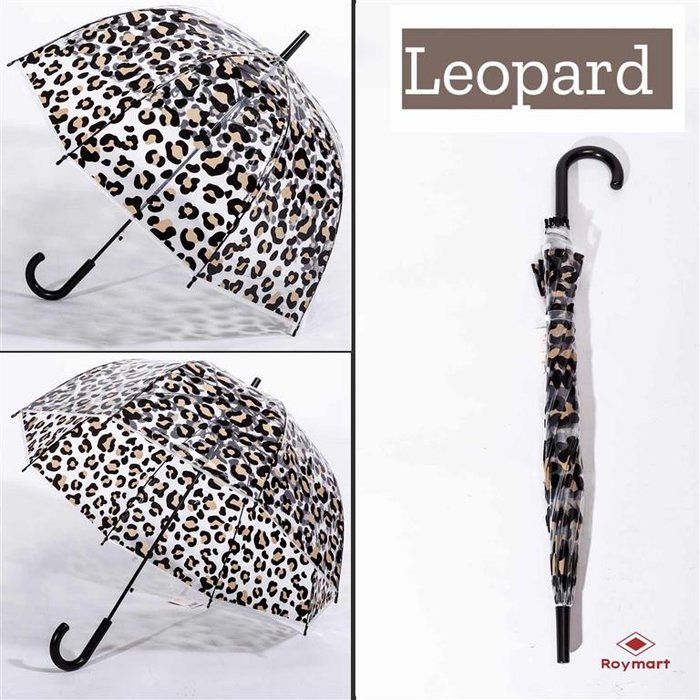 Paraguas mujer automatico leopardo LeoVeo